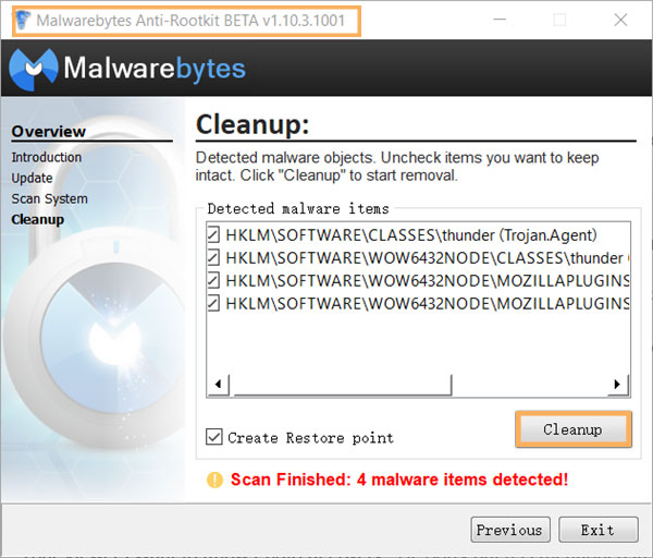 uninstall the malwarebytes user agent for mac